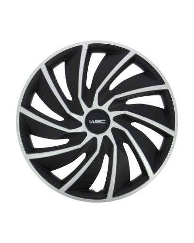 Radkappe WRC Turbo Grau Schwarz/Grau