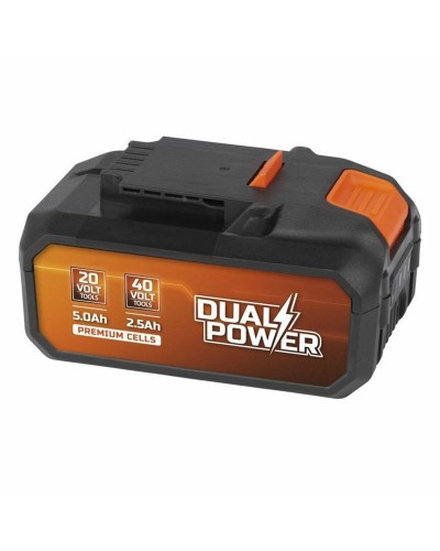 Laddningsbart lithiumbatteri Powerplus Dual Power Powdp9037 20 V 2,5 Ah 5 Ah Litio Ion 40 V