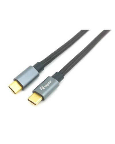 USB-C - USB-C kaapeli Equip 128354 Musta 1 m
