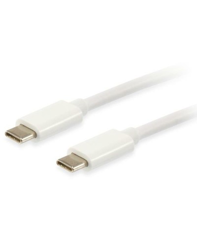 Câble USB-C vers USB-C Equip 128352 Blanc 2 m