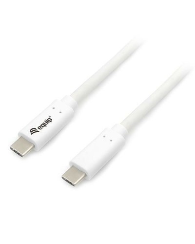 Cable USB-C a USB-C Equip 12836107101 Blanco