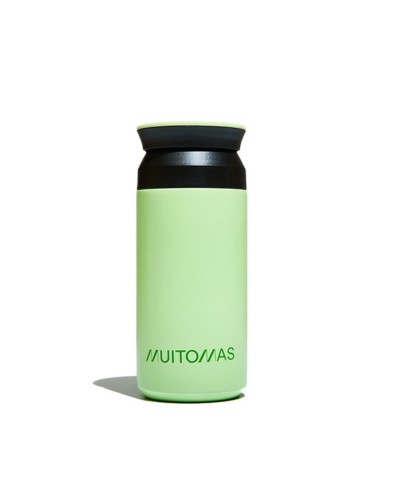 Botella de Agua Muitomas WBOTTLE350GN Verde 350 ml