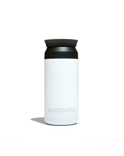 Wasserflasche Muitomas WBOTTLE350WH Weiß 350 ml