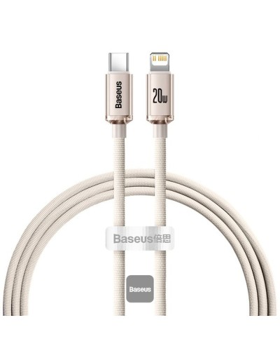 Kabel USB naar Lightning Baseus CAJY001304 Roze 1,2 m