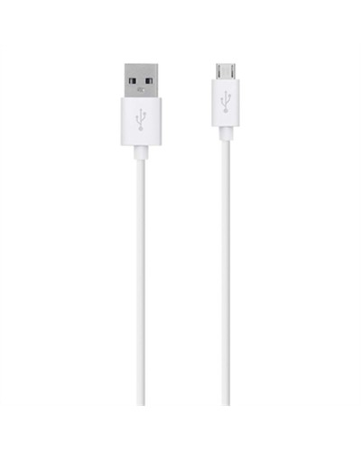 Cable USB a micro USB Belkin F2CU012BT2M-WHT Blanco 2 m
