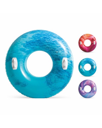 Opblaasartikel voor Zwembad Intex Met handvatten Ø 91 cm Multicolour