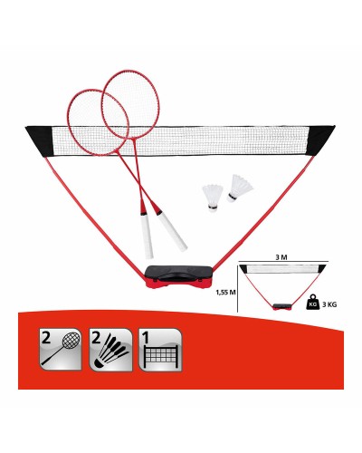 Badmintonset Donnay 5 Delar
