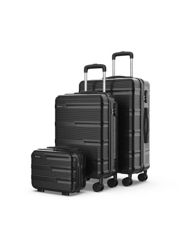 Set of suitcases Numada Black (3 Pieces)