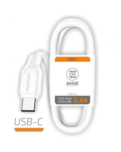 Cable Lightning Tech One Tech Blanco