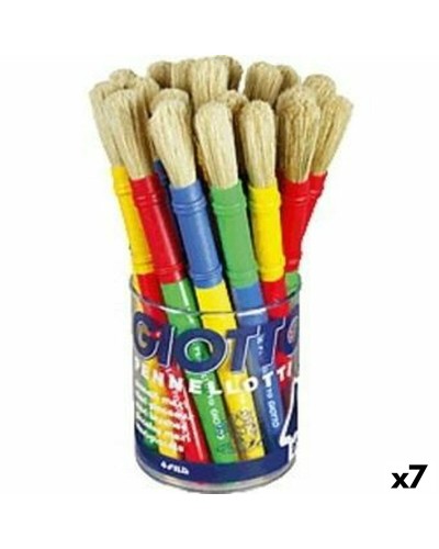 Pinceles Giotto Multicolor (7 Unidades)