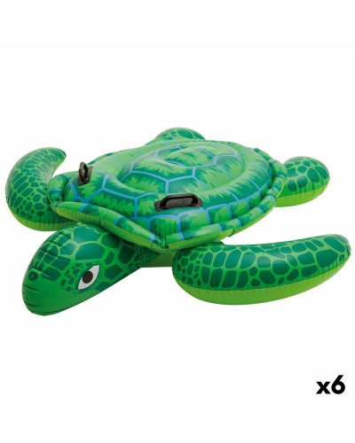 Upplåsbar bassängmadrass Intex Sköldpadda 150 x 30 x 127 cm (6 antal)