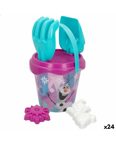 Strandspeelgoedset Frozen Olaf Ø 14 cm (24 Stuks)