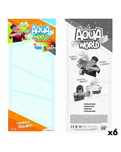 Pistola de Agua Colorbaby 37,5 x 20 x 5 cm (6 Unidades)