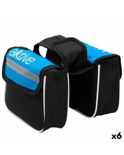 Borsa da Bicicletta Aktive Azzurro (6 Unità)