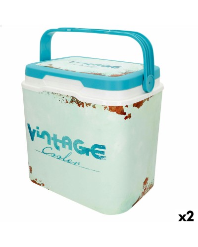 Kannettava Kova Kylmälaukku Aktive 24 L 37 x 35 x 27 cm Sininen (2 osaa)