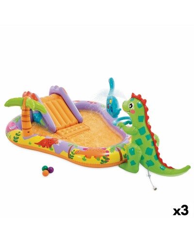 Opblaasbaar Kinderzwembad Intex 201 x 69 x 157 cm (3 Stuks)