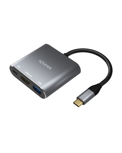 Adaptateur Micro USB vers HDMI Aisens A109-0669 Gris (1 Unité)
