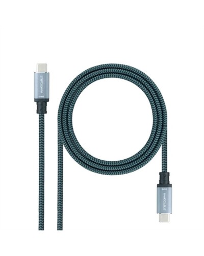 Cable USB-C NANOCABLE 10.01.4101-COMB Verde 1 m (1 unidad)