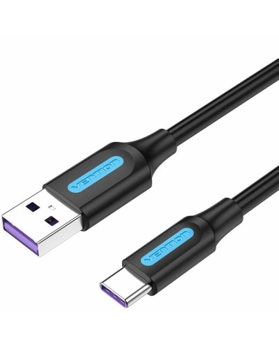 Cable USB A a USB-C Vention CORBH Negro 2 m