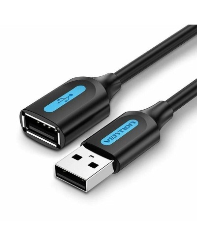 Câble Rallonge à USB Vention CBIBJ Noir 5 m