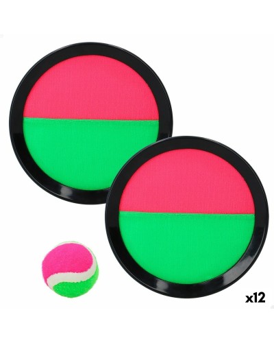 Colorbaby Catch Ball Meer: Set mit 12 Klettbällen 20cm - Sommerspiel
