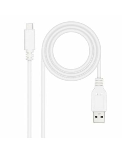 USB-Kabel NANOCABLE 10.01.2102-W 2 m Weiß