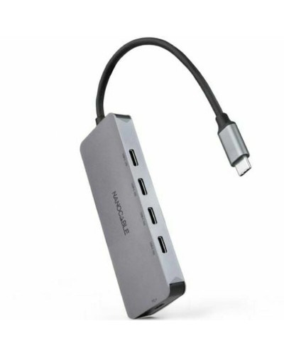 USB-keskitin NANOCABLE 10.16.4505 USB-C USB-C x 4