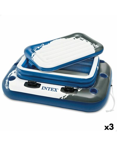 Intex Mega Chill II - Frigo Gonfiabile Galleggiante - 122cm - Porta Bevande (3 Pz)
