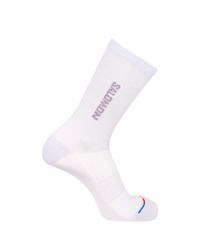 Sports Socks Salomon 365 Crew Cosmic Sky White Trail