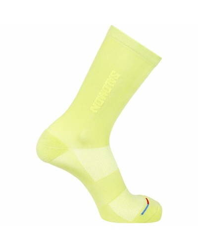 Calcetines Deportivos Salomon 365 Crew Amarillo Caqui Trail