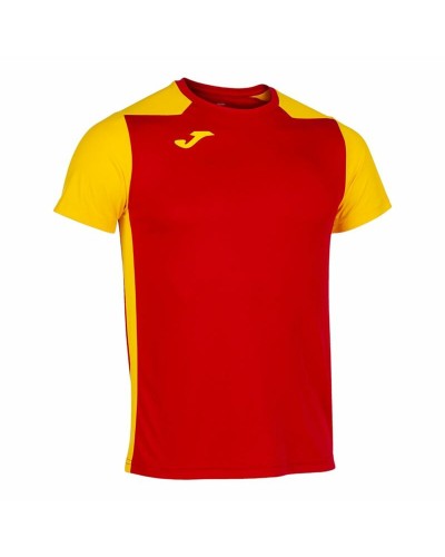 Men’s Short Sleeve T-Shirt Joma Sport Record II Red