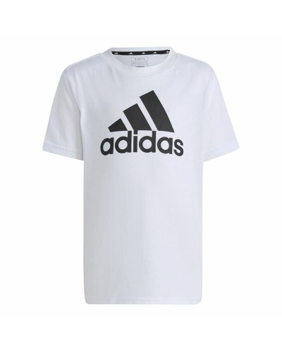 Unisex T-paita Adidas Lk Bl Co Valkoinen