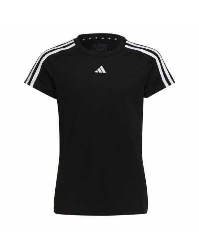 Dames-T-Shirt met Korte Mouwen Adidas Training Essentials Zwart