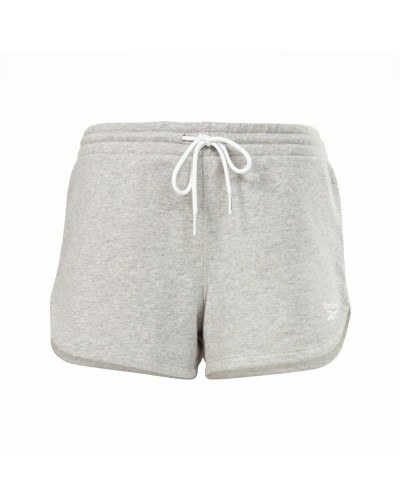 Pantaloncino Sportivo Reebok Identity French Terry Short Grigio