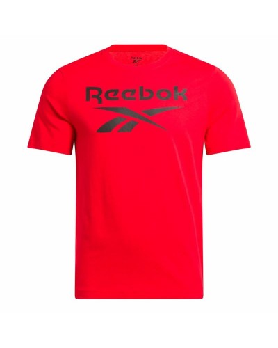 Maglia a Maniche Corte Uomo Reebok Reebok Identity Big Rosso