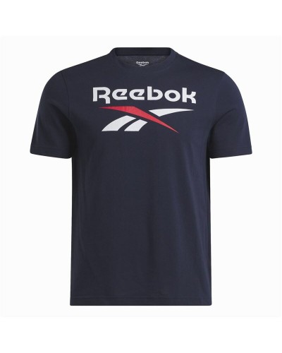 Herren Sweater mit Kapuze Reebok Marineblau