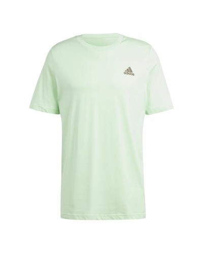 Herren Kurzarm-T-Shirt Adidas adidas Sl grün