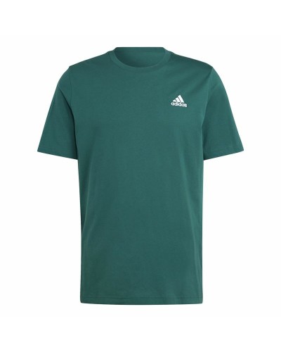 Heren-T-Shirt met Korte Mouwen Adidas Sl Sj Groen