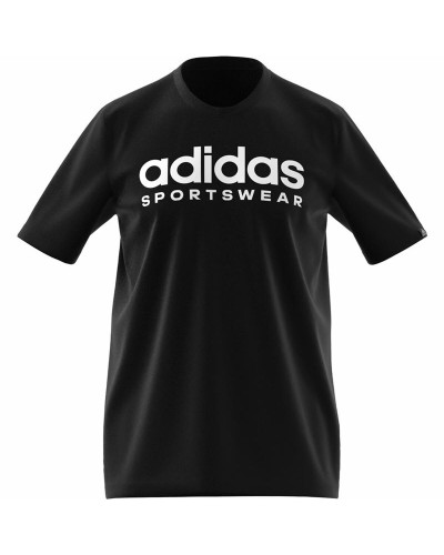 Herren Kurzarm-T-Shirt Adidas Spw Schwarz