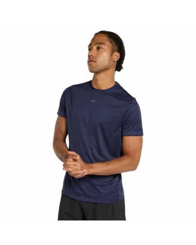 Men’s Short Sleeve T-Shirt Reebok Id Train Ss Tech Navy Blue