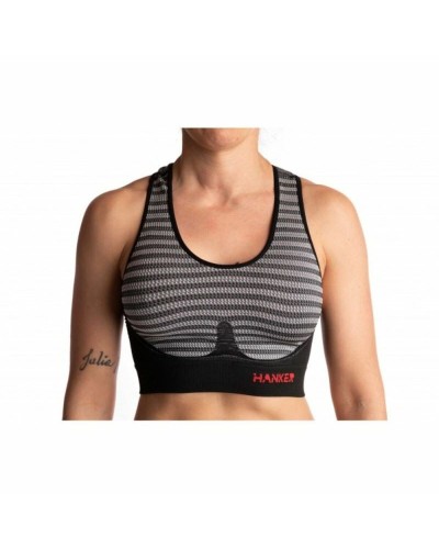 Women’s Sports Top Hanker Cane  Grey Running