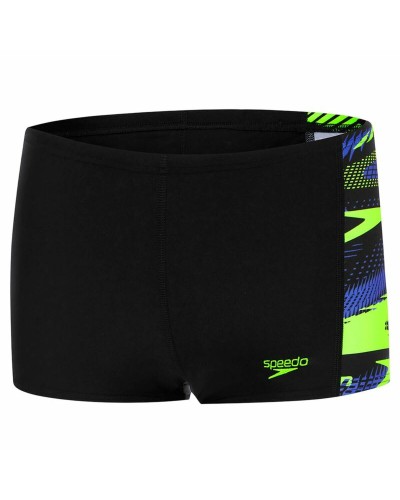 Kinderbadpakken Speedo Boom Panel Aquashort Zwart