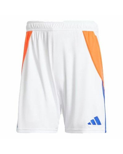 Short de Sport Adidas Tiro24 Training Blanc