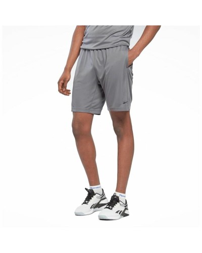 Pantalón Corto Deportivo Reebok Comm Gris