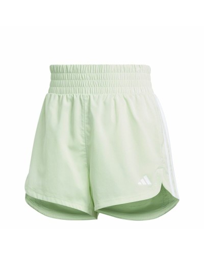 Sportbroek Adidas Essentials Pacer Woven High Groen Lichtgroen
