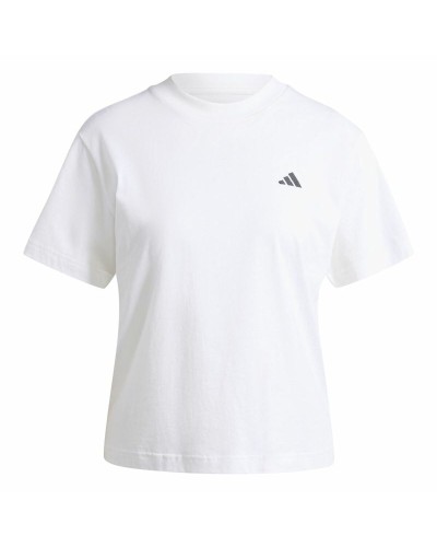 Naisten T-paita Adidas Essentials Valkoinen