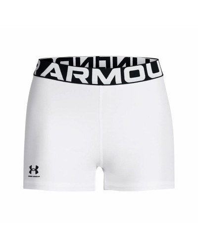 Naisten urheilulegginsit Under Armour Hg Shorty Valkoinen