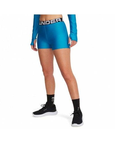 Naisten urheilulegginsit Under Armour Hg Shorty Sininen Indigo