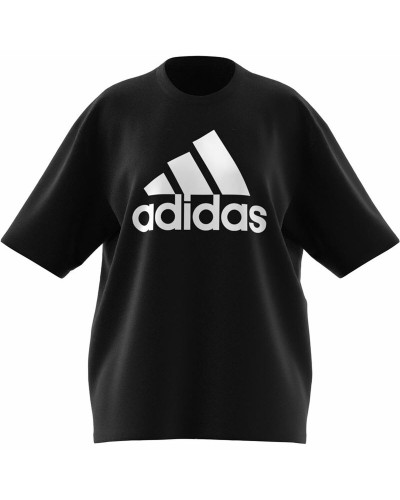 T-shirt med kortärm Dam Adidas Bl Bf Svart