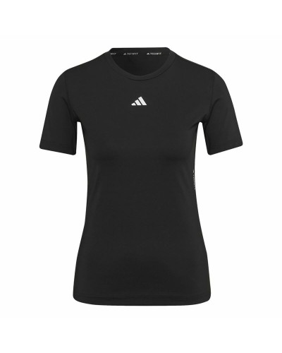T-shirt à manches courtes femme Adidas Techfit Noir